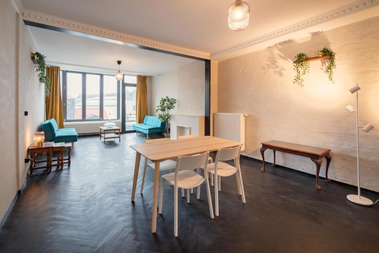 Two-Bedroom Apartments In The Heart Of Amberes Exterior foto