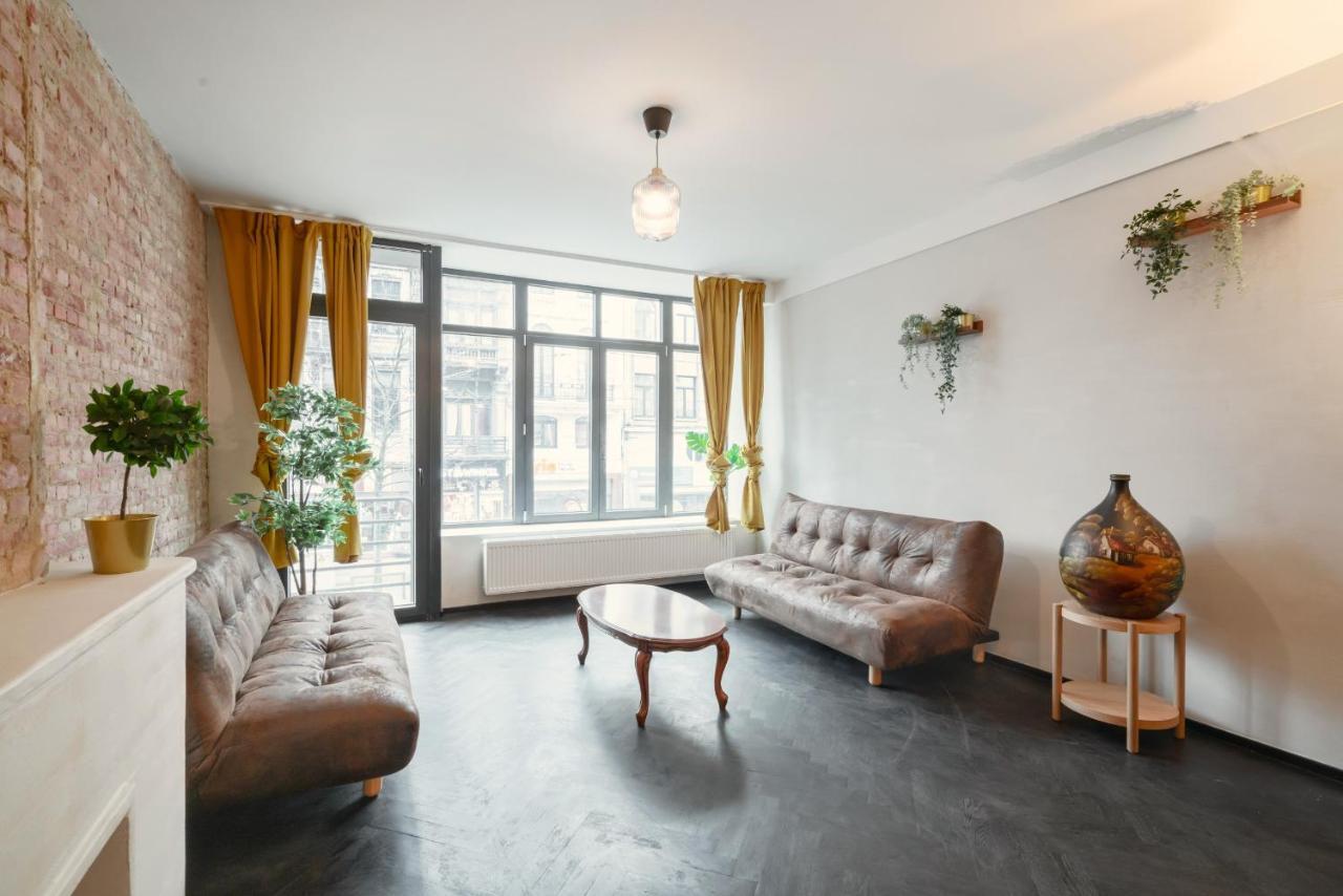 Two-Bedroom Apartments In The Heart Of Amberes Exterior foto
