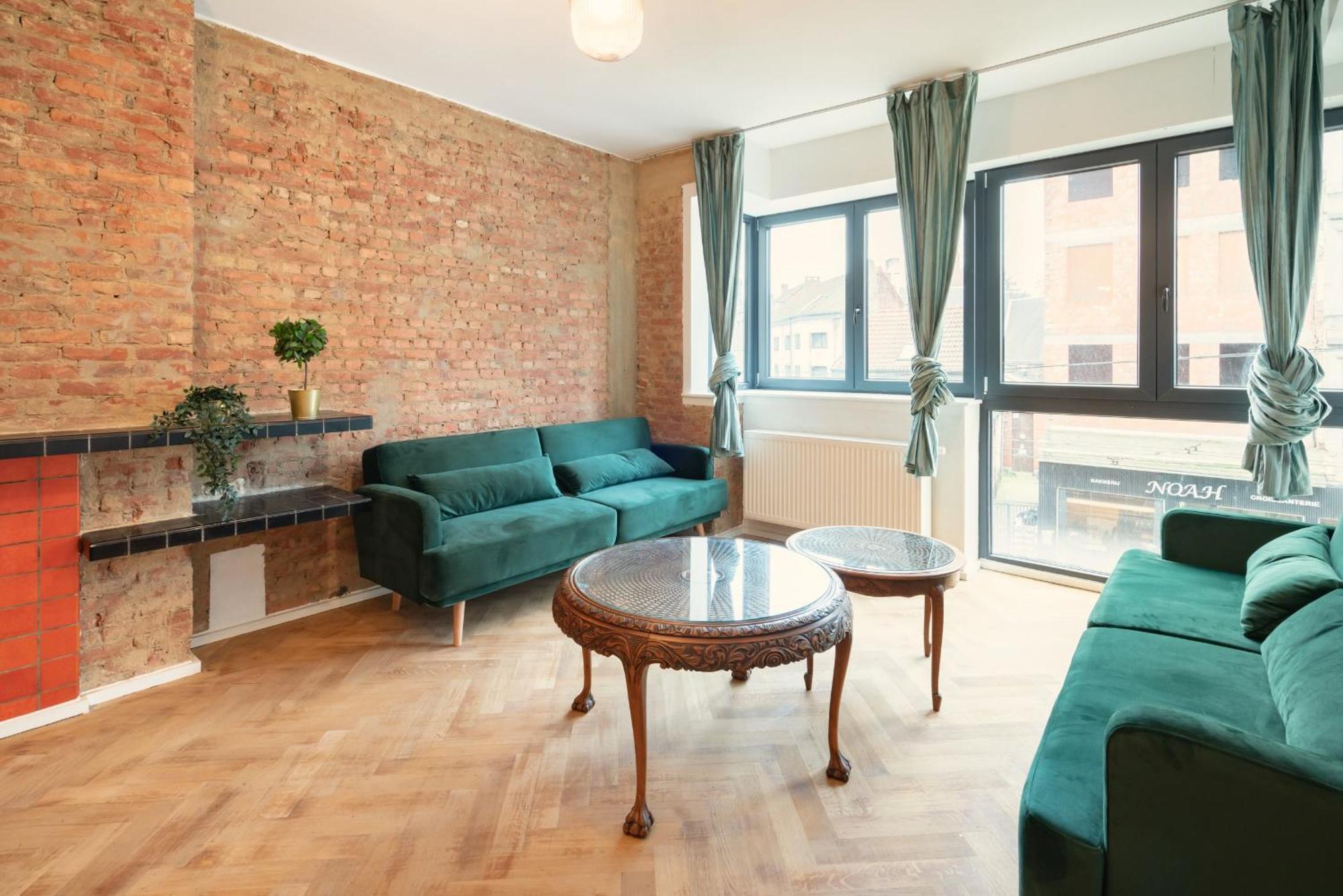 Two-Bedroom Apartments In The Heart Of Amberes Exterior foto